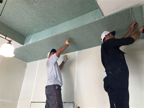 Tavan yalıtımı uygulama örneği